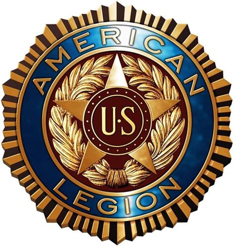 Emblem Division. . American legion flag and emblem